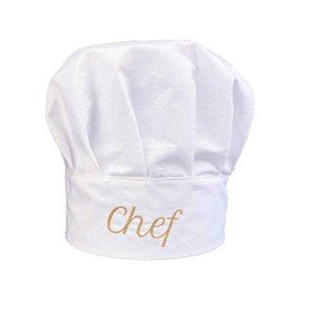 Adjustable White Chef Hat for Cooking Made Easy