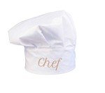 Adjustable White Chef Hat for Cooking Made Easy