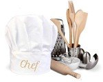 Adjustable White Chef Hat for Cooking Made Easy
