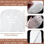 100 Precut Soft Gauze Masks for DIY Spa