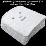 100 Precut Soft Gauze Masks for DIY Spa