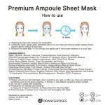 10 Pcs Korean Sheet Masks for Bright Skin