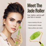 Jade Roller & Gua Sha Facial Tool Set
