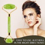 Jade Roller & Gua Sha Facial Tool Set