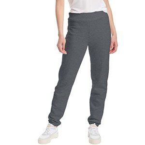 Hanes EcoSmart Women's Fleece Sweatpants - Slate Heather