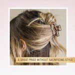 Scunci Claw Clips for Fine Hair - 3 Pack