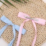 6 Pack Hair Bows Clips for Women & Girls