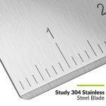 Versatile Stainless Steel Dough and Pizza Scraper