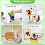 6-Piece Rubber Jar Opener Pad Set