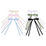 6 Pack Hair Bows Clips for Women & Girls