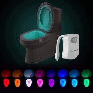 Color Changing Motion Sensor Toilet Night Light