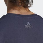 adidas Men's Big Logo T-Shirt in Ink/White