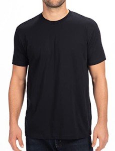 Men's CVC Tee in Black - Next Level 6210