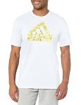 Adidas Men's Metallic T-Shirt in White