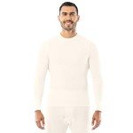 Men's Waffle Thermal Long Sleeve Shirt - Natural