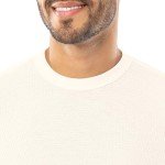 Men's Waffle Thermal Long Sleeve Shirt - Natural