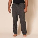 Men's Flannel Pajama Pants in Charcoal Heather