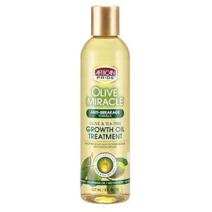 African Pride Olive Miracle Growth Oil - 2 Pack