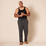 Men's Flannel Pajama Pants in Charcoal Heather