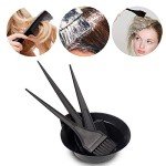 Hair Dye Brush and Bowl Set – 4 Pieces