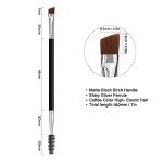Angled Brow Brush and Spoolie Tool