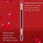 Angled Brow Brush and Spoolie Tool