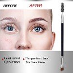 Angled Brow Brush and Spoolie Tool