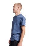 Russell Athletic Mens Cotton Performance Short Sleeve T-Shirt T Shirt, Vinatge Blue, Large
