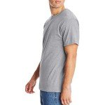 Hanes Mens Beefyt T-shirt, Heavyweight Cotton Crewneck Tee, 1 Or 2 Pack, Available In Tall Sizes Fashion-t-shirts, Light Steel - 1 Pack, 3X-Large US