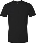Next Level Apparel Mens Premium Fitted Short-Sleeve Crew T-Shirt Black(1pck) X-Large