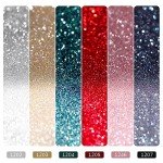 Reflective Glitter Gel Nail Polish Set - 6 Colors