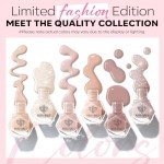 6-Pack Neutral Nude Nail Polish Set