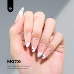 Beetles 15ml White Gel Nail Polish - DIY Glam