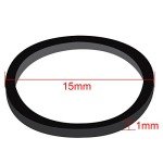 1000 Mini Black Rubber Bands for Hair Braids