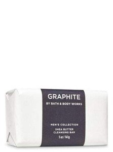 Graphite Shea Butter Cleansing Bar for Men