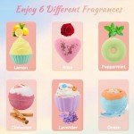Scented Bath Bombs - 6 Pack Gift Set