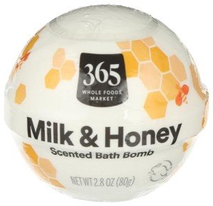 Milk & Honey Fizzing Bath Bomb – 2.8 Ounce