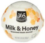 Milk & Honey Fizzing Bath Bomb – 2.8 Ounce
