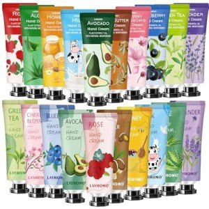 20 Pack Hand Cream Set for Stocking Stuffers