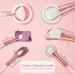 12-Piece Makeup Brush Set with Case