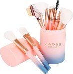 12-Piece Makeup Brush Set with Case