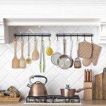 2-Pack Wall Hooks for Kitchen & Bathroom