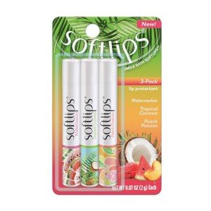 Tropical Flavor Lip Balm Pack of 3