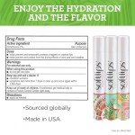 Tropical Flavor Lip Balm Pack of 3