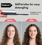 Curly Hair Detangler Brush - Styling Made Easy