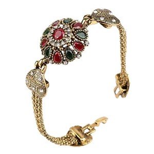 Boho Gold Turkey Bangle Bracelet for Women