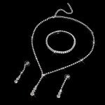 Sparkling Silver Jewelry Set for Women