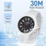 SIBOSUN Waterproof Silicone Nurse Watch for Everyone