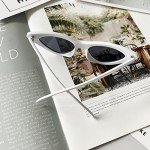 Vintage Cat Eye Sunglasses with UV Protection