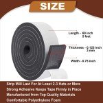 Hat Tape Roll - Size Reducer for Hard Hats